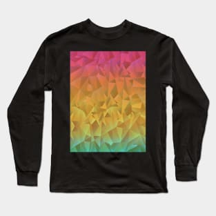 Rainbow Crystal Shatter Long Sleeve T-Shirt